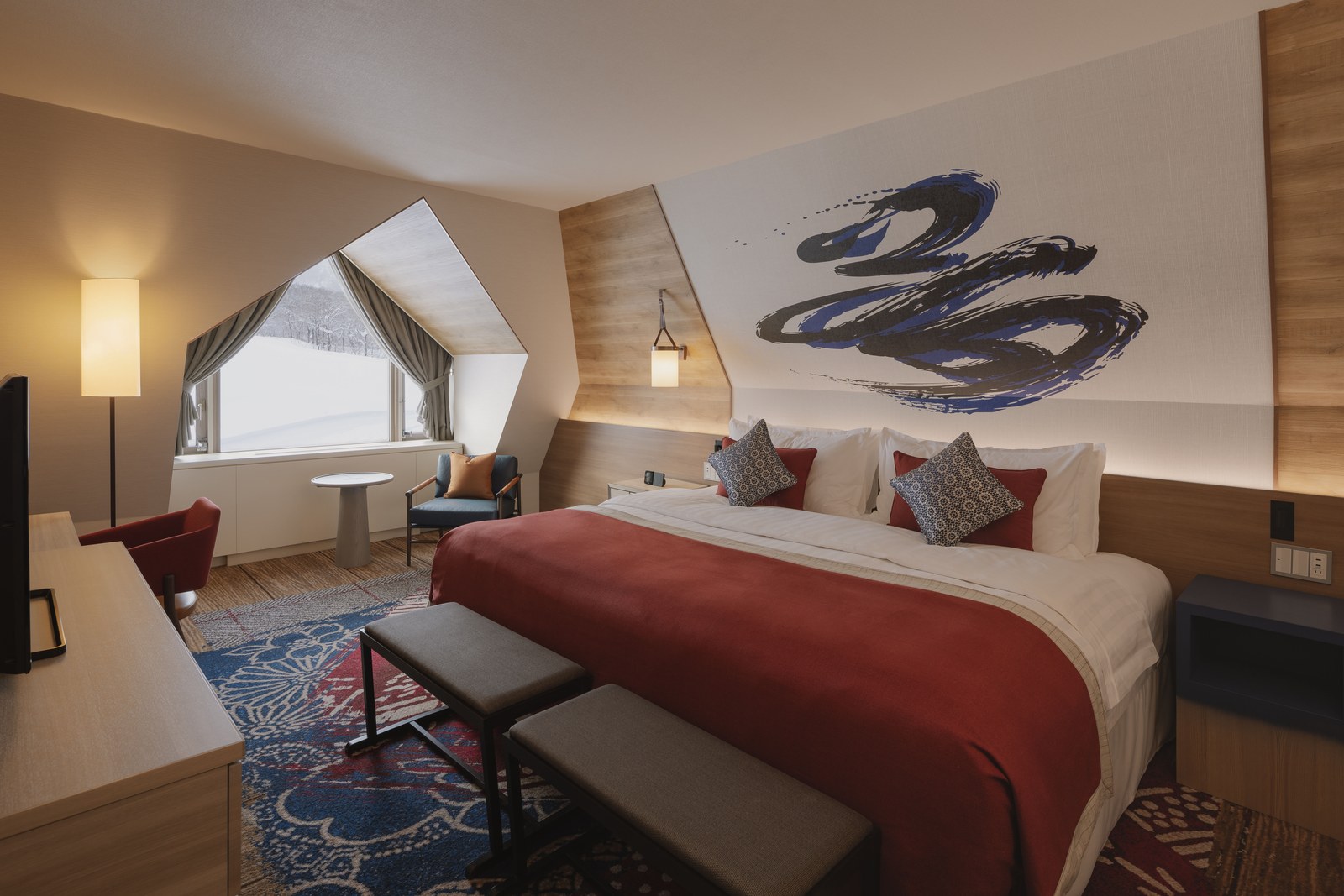 Club Med Kiroro Peak Suite bedroom