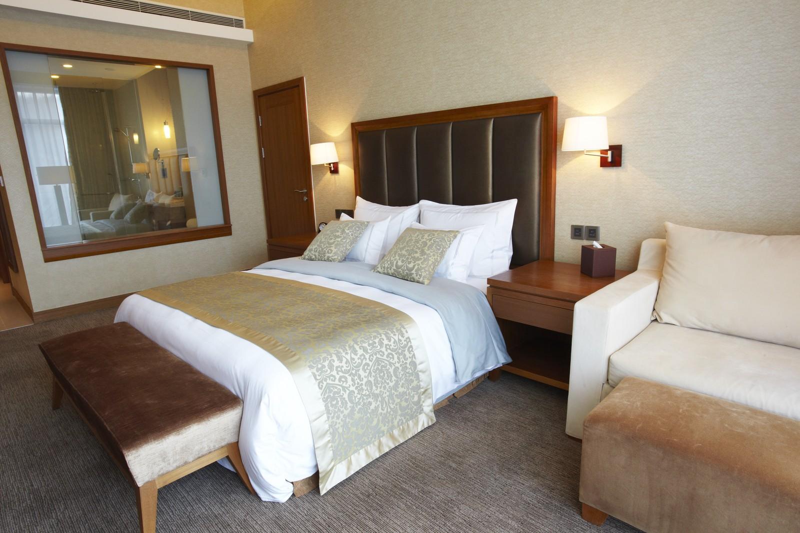 Deluxe bedroom at Club Med Yabuli